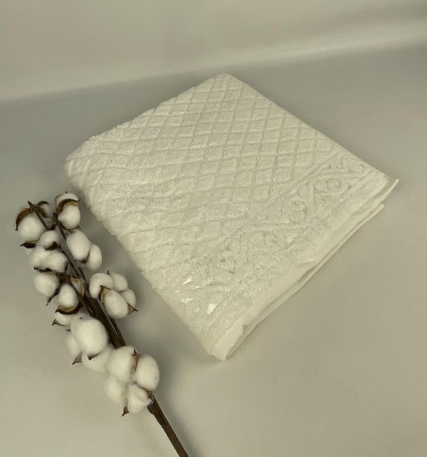 Рушник Philippus Delux Cotton 70х140 Ibiza Молочний (Е963)