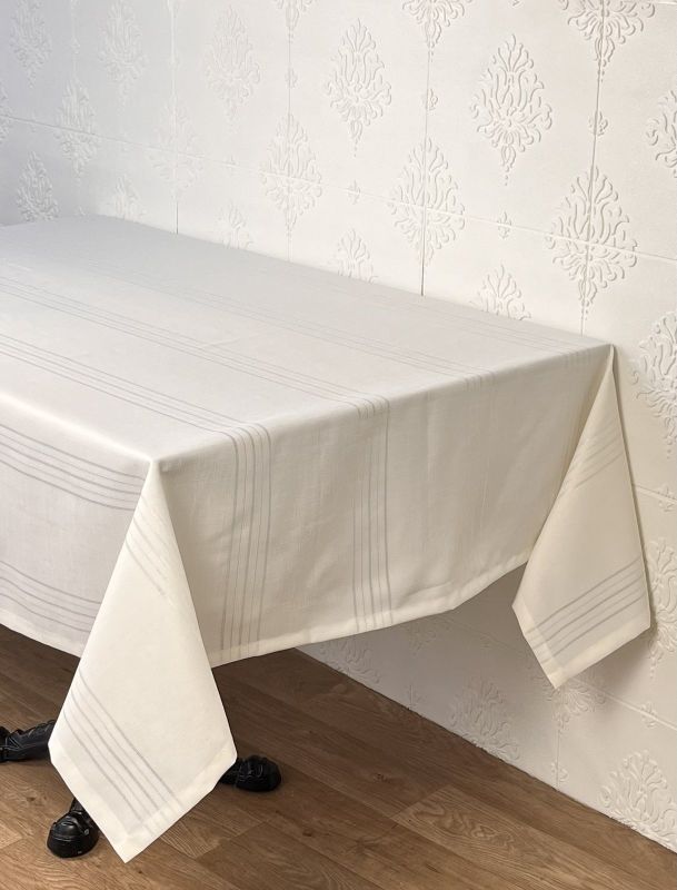Скатертина в PVS Acme Tekstil 160x220 Carmen Krem